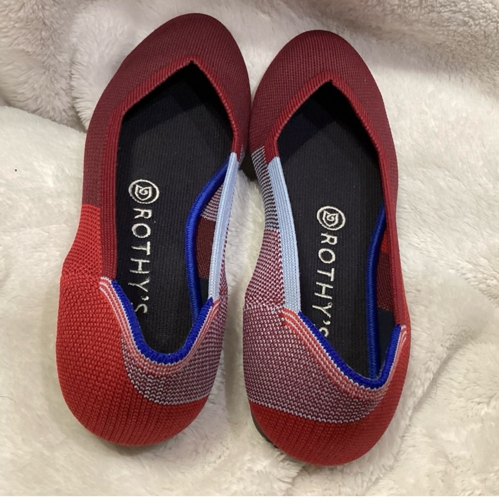 Rothy's Women's Red Flats